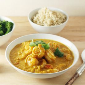 Pumpkin-Shrimp Curry