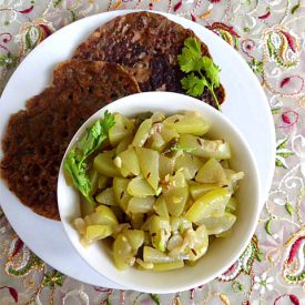 Phalahari Lauki Dudhi Sabzi