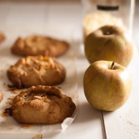 Mini Apple Marzipan Galettes