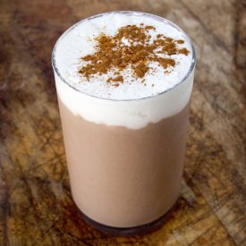 Tofu Chocolate Mousse with Cinnamon