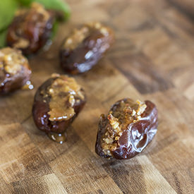 Apricot Walnut Stuffed Dates