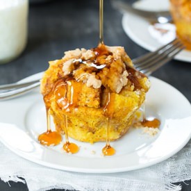 Pumpkin French Toast Muffins