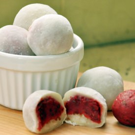 Mochi with Red Bean Filling