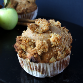 Apple Cinnamon Muffin with Streusel