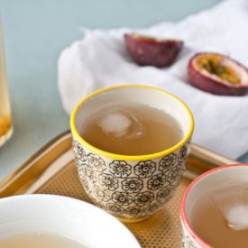 Passion Fruit and Jasmine Iced Tea