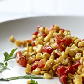 Charred Sweet Corn