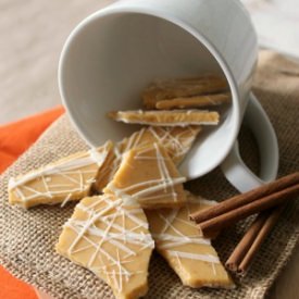 Pumpkin Spice Latte Bark