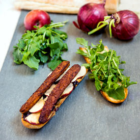 Tempeh Bacon Sandwich