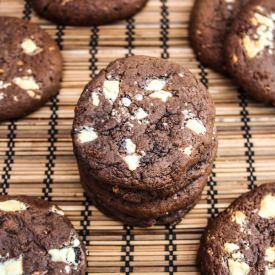 Double Chocolate Baileys Cookies