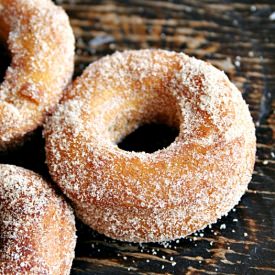 Pumpkin Apple Cider Doughnuts