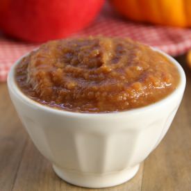 Homemade Pumpkin Applesauce