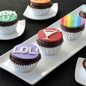 Fondant Cupcake Toppers