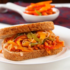 Soya Granules Pepper Sandwich