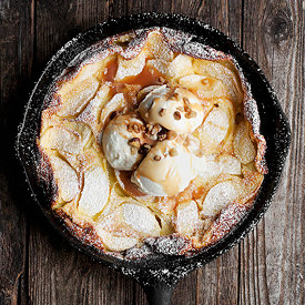 Caramel Apple Dutch Baby