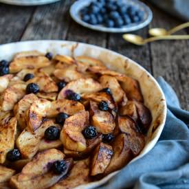 Blueberry and Apple Bake