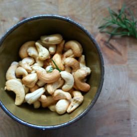 Duck Fat Roasted Cashews