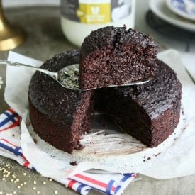 Gluten Free Quinoa Chocolate Cake