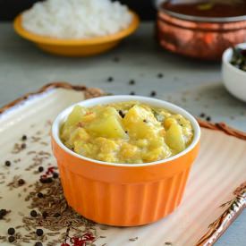 Chayote Lentil Curry