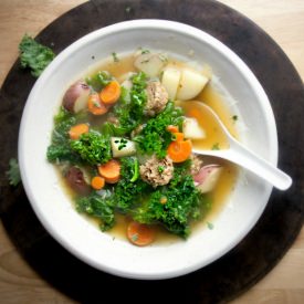 Kale and Red Potato Soup