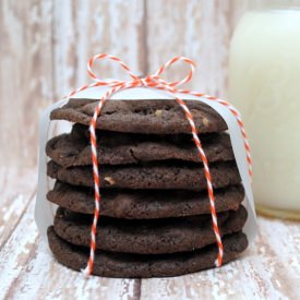 Double Chocolate Chunk Cookies