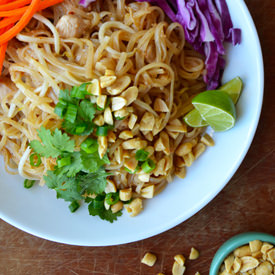 Easy Pad Thai with Chicken