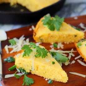 Roasted Poblano Cornbread