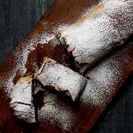 Pear, Chocolate & Hazelnut Strudel