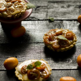 Tartlets with Kumquats