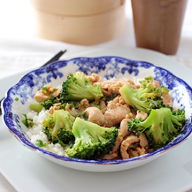 Broccoli and Chicken Stir Fry