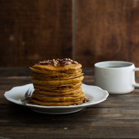 Pumpkin Pecan Pancakes