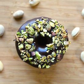 Vegan Double Chocolate Donuts