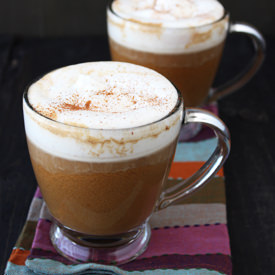 Homemade Pumpkin Spice Lattes