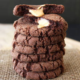 Caramel Chocolate Snickerdoodles