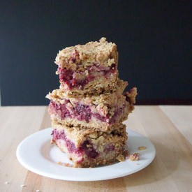Vegan Blackberry Coconut Bars