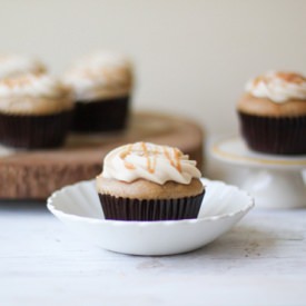 Caramel Apple Cupcakes