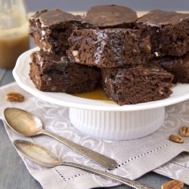 Caramel Pecan Brownies