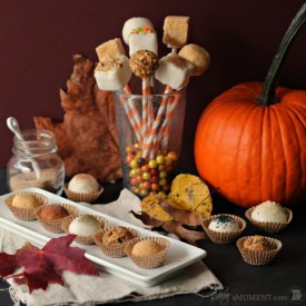 Pumpkin Cheesecake Truffles/Pops
