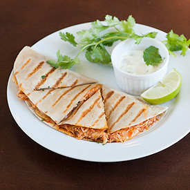 Buffalo Chicken Quesadillas
