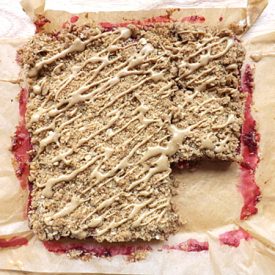 Blackberry and Apple Crumb Bars