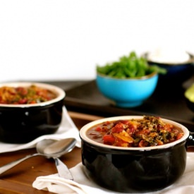 Spicy Bean Chili with Quinoa