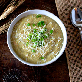 Crock Pot Creamy Cauliflower Brocco