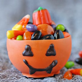 Pumpkin Candy Cups