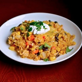 Cheesy Chipotle Chicken and Rice