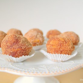 Pumpkin Spice Donut Holes