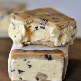 Cookie Dough Ice Cream Sandwich