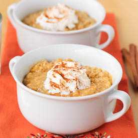Pumpkin Sweet Brown Rice Pudding