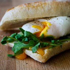 Poached Egg Sandwich