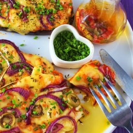Aubergine a’la Pizza