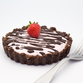 Vegan Strawberry Coconut Tart