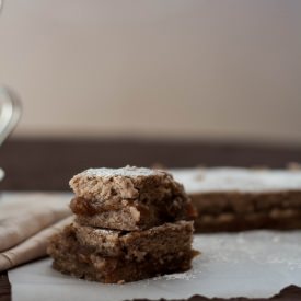 Crème de Marrons Blondies